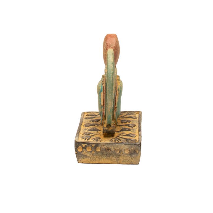 Discoveries, Inc. - Vendita all'ingrosso Statuette decorative - Statua di Scarabeo Alato - Colorata - 3,5" - Dio Egizio
