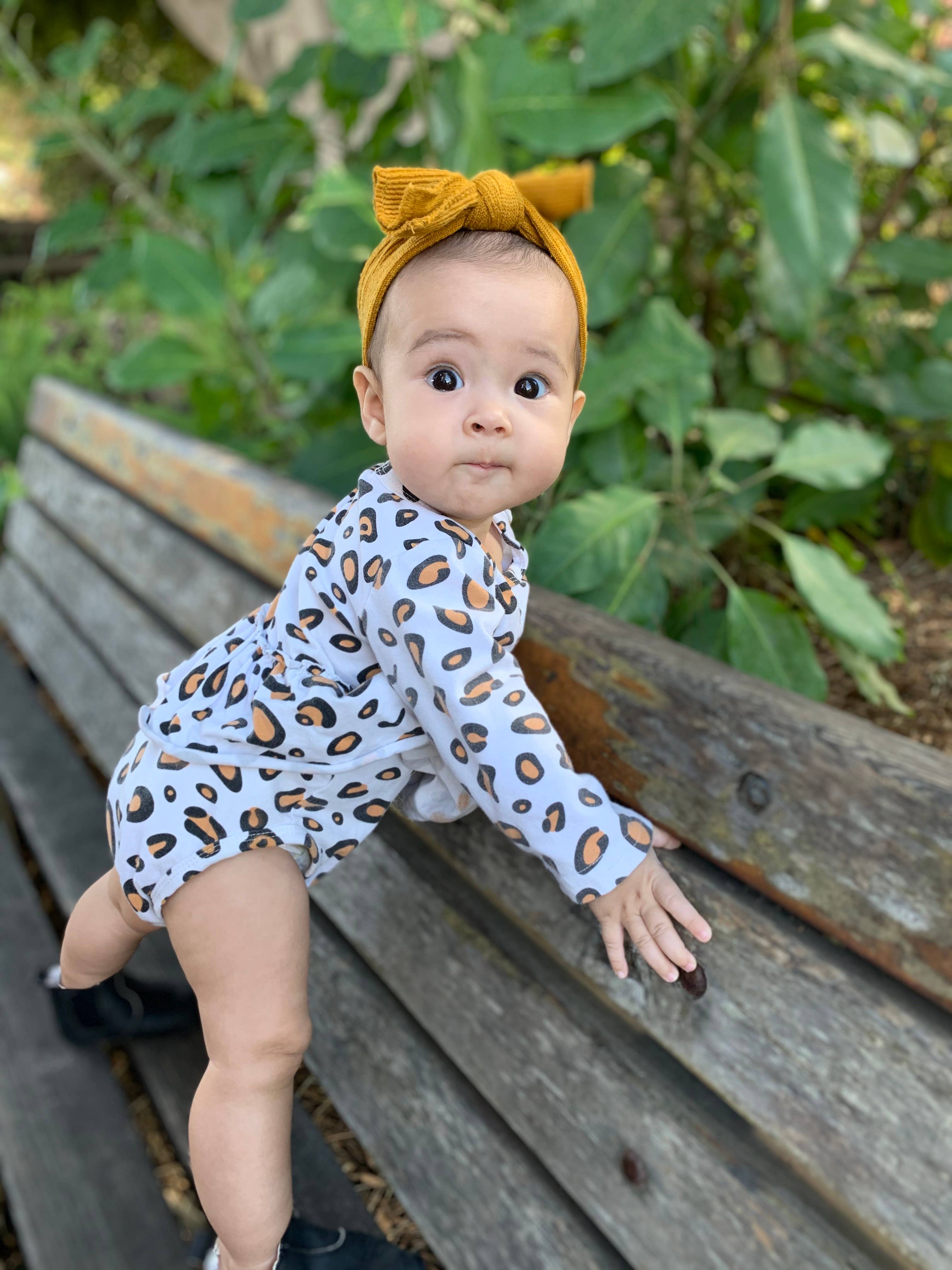The New Class - Wholesale Jumpsuit - Baby - Animal Print Long Sleeve Romper2