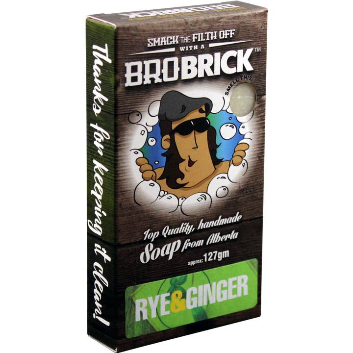Rye & Ginger: Handmade Soap for wholesale by Bro Brick