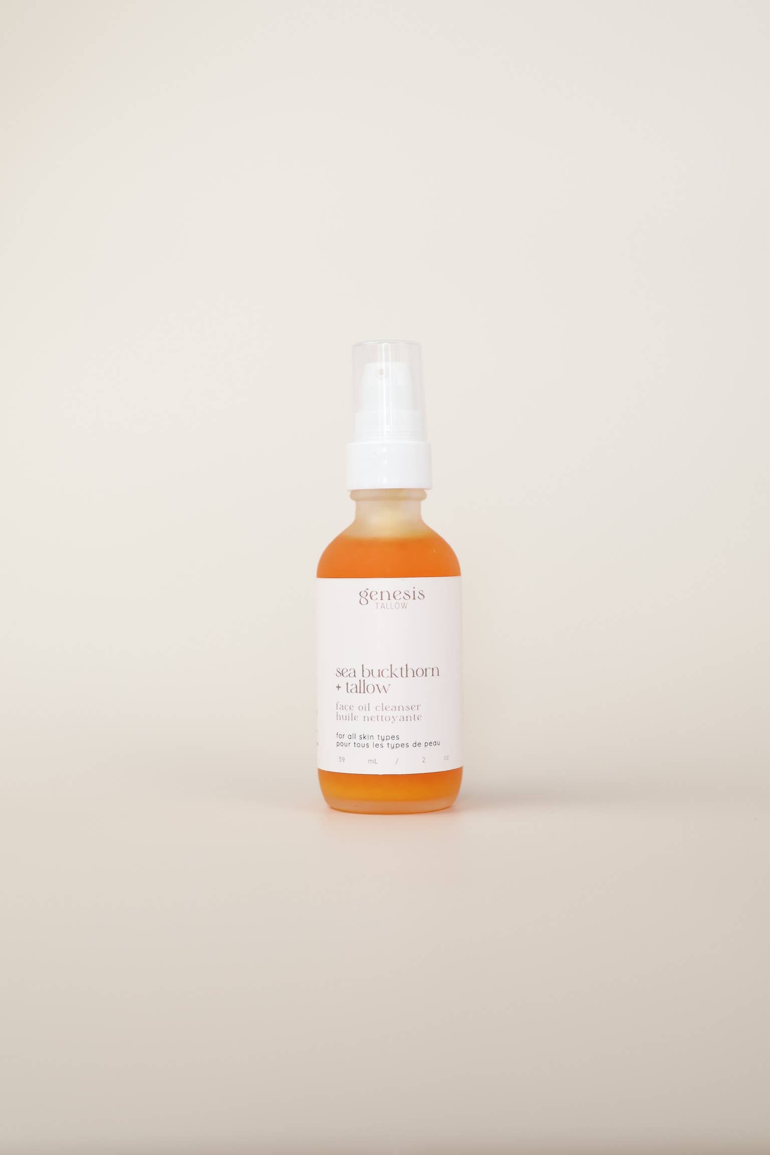 Genesis Tallow - Wholesale Facial Cleanser - Sea Buckthorn & Tallow Face Oil Cleanser