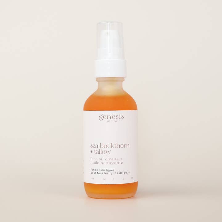 Genesis Tallow - Wholesale Facial Cleanser - Sea Buckthorn & Tallow Face Oil Cleanser0