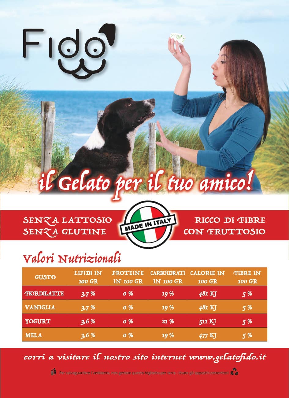 Fido - Wholesale Pet Treats - Dog - Fido Gelato for Dogs5