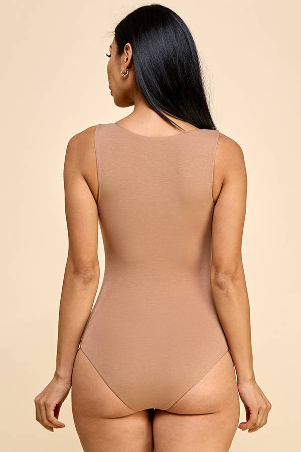 Heart & Hips - Venta al por mayor Body - Mujer - JK52488 - BODY DE TIRANTES CON ESCOTE REDONDO Y DOBLE CAPA5