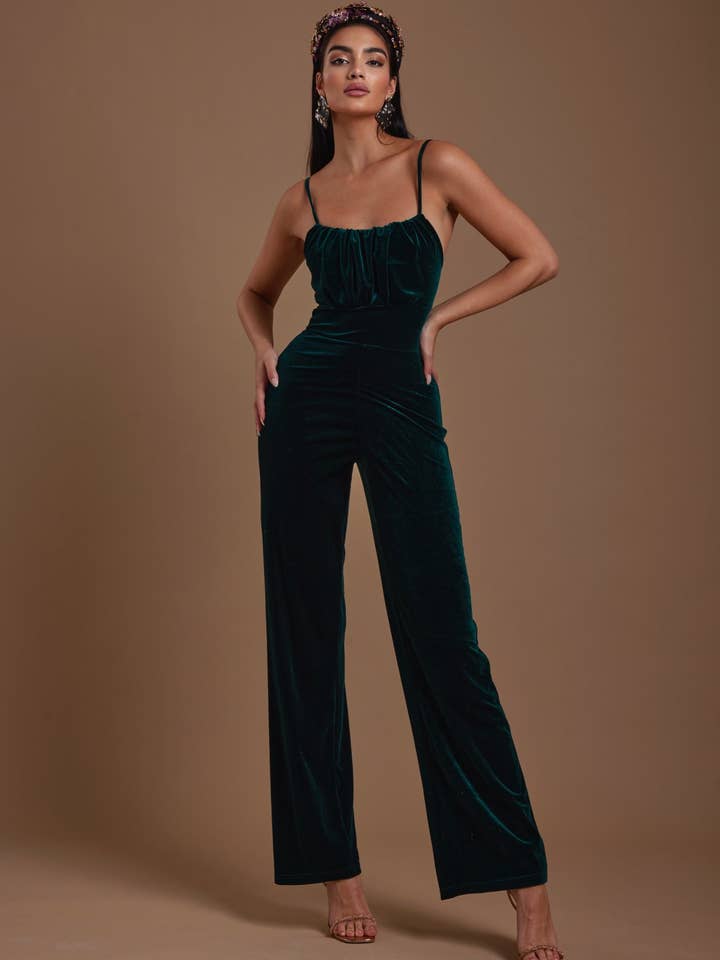 Green Jumpsuit for wholesale by Hasanova