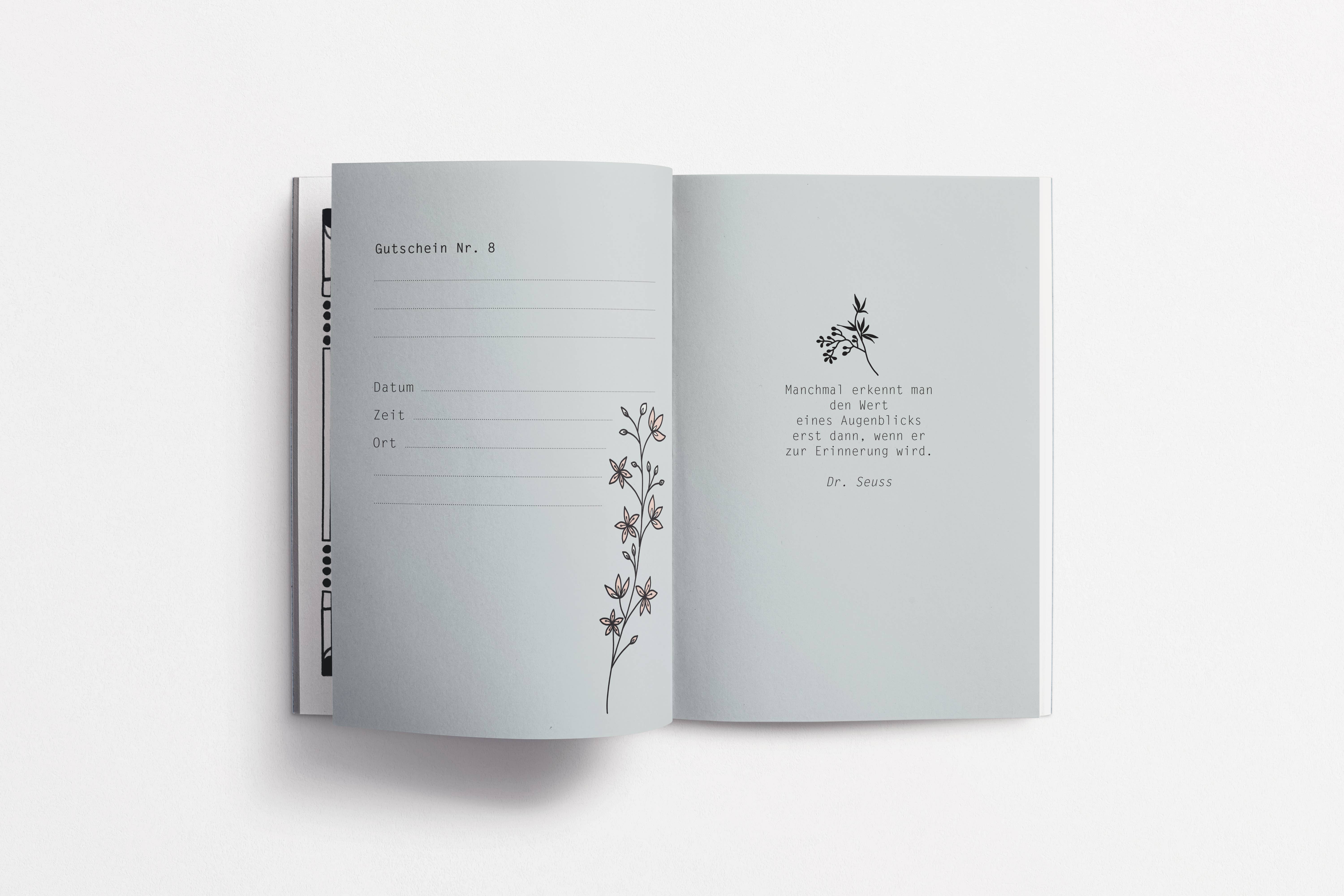 Rotberta - Wholesale Journal/Diary - voucher booklet Time Instead of Stuff, Parrot4
