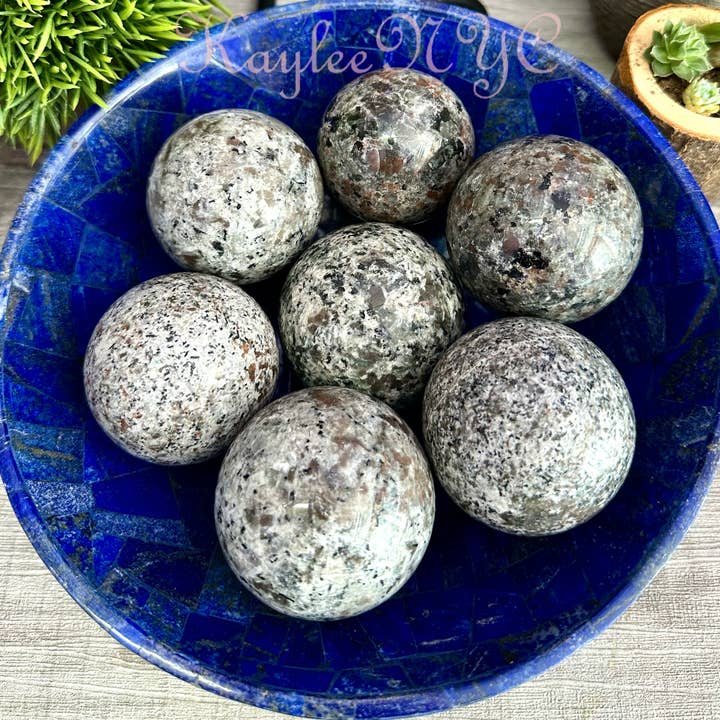 Wholesale Lot 7 pcs Natural Emberlite Aka Yooperlite Spheres for wholesale by KayleeNYC