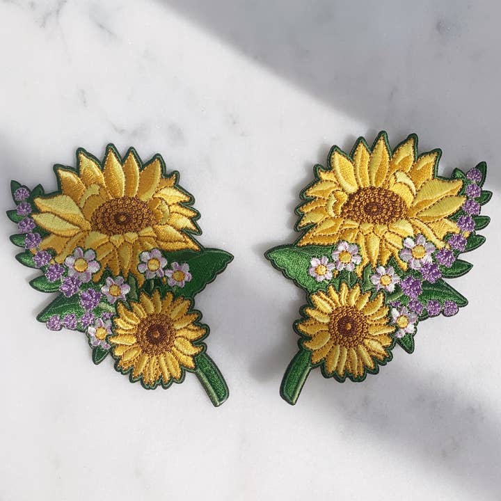 Wildflower + Co. - Wholesale Patch - Sunflower Patches s/21