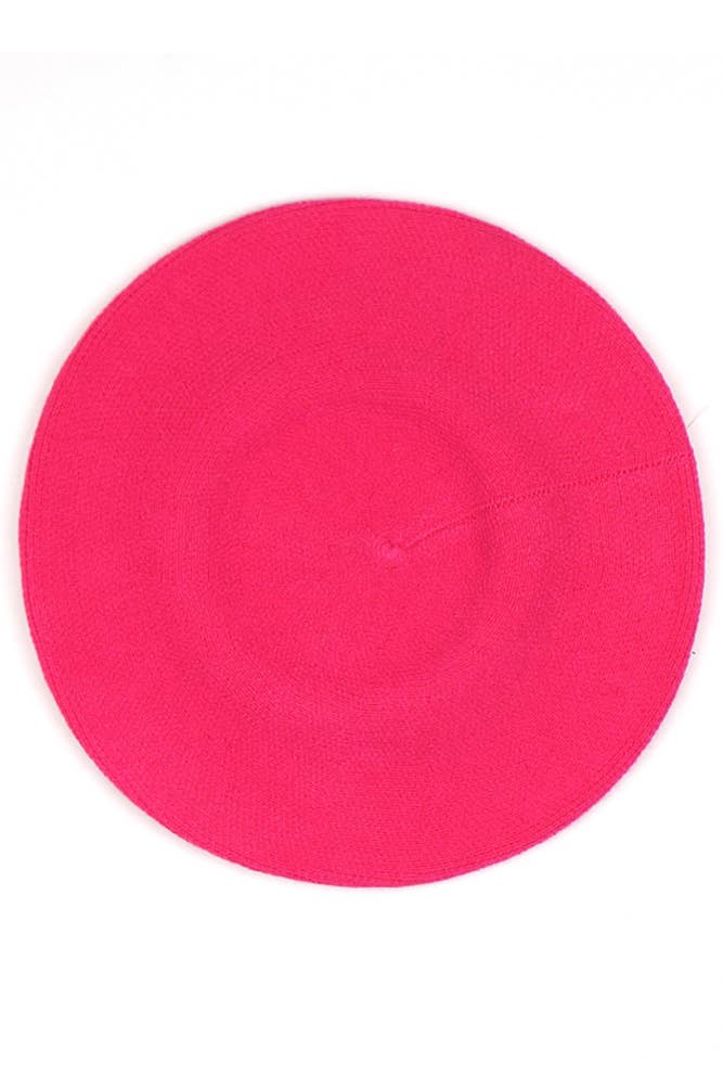 Hana – wholesale Beret – Women's – Stretchy Solid Color Beret7