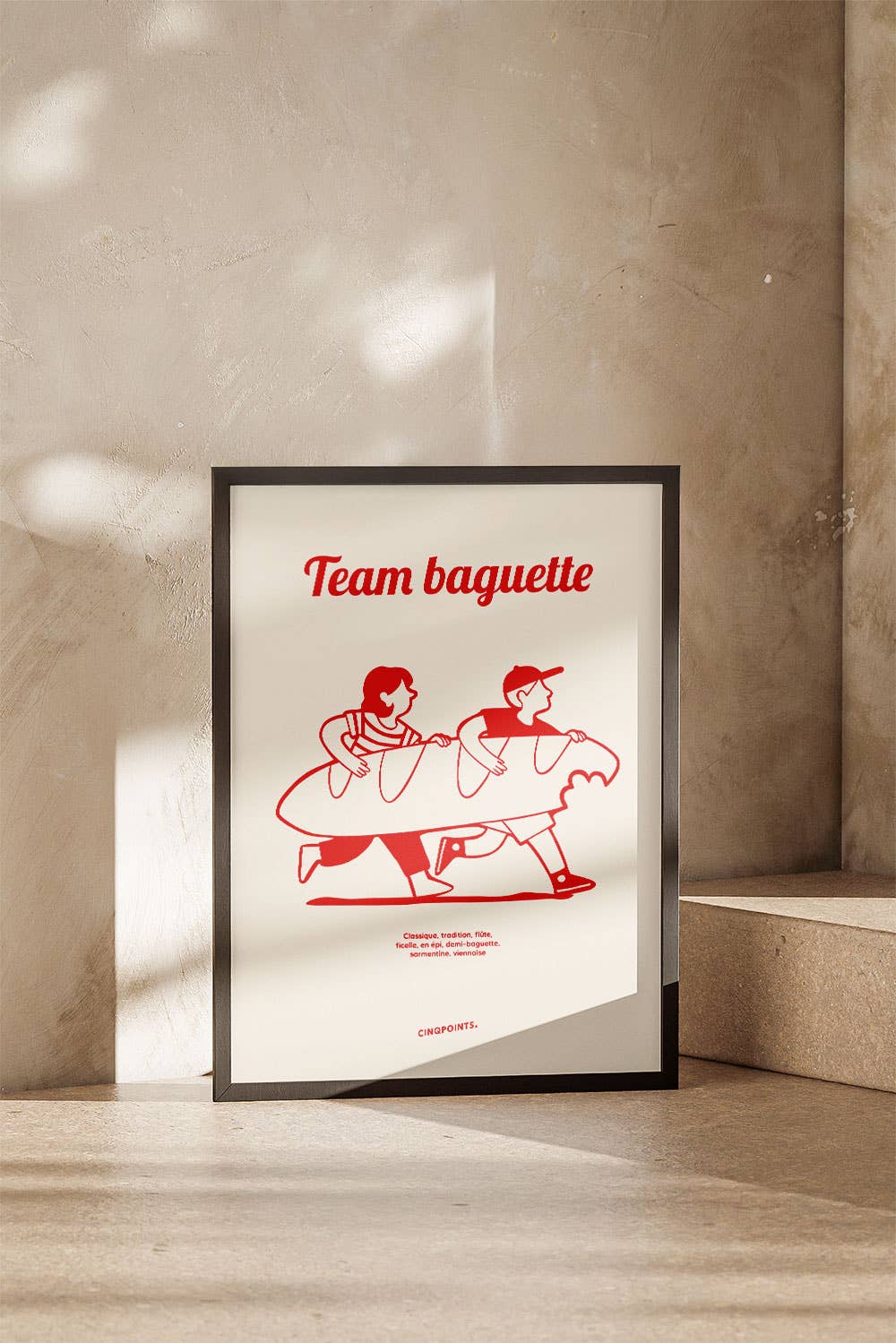 Cinqpoints - Wholesale Poster - Poster Team Baguette Valentine's Day Gift Idea2