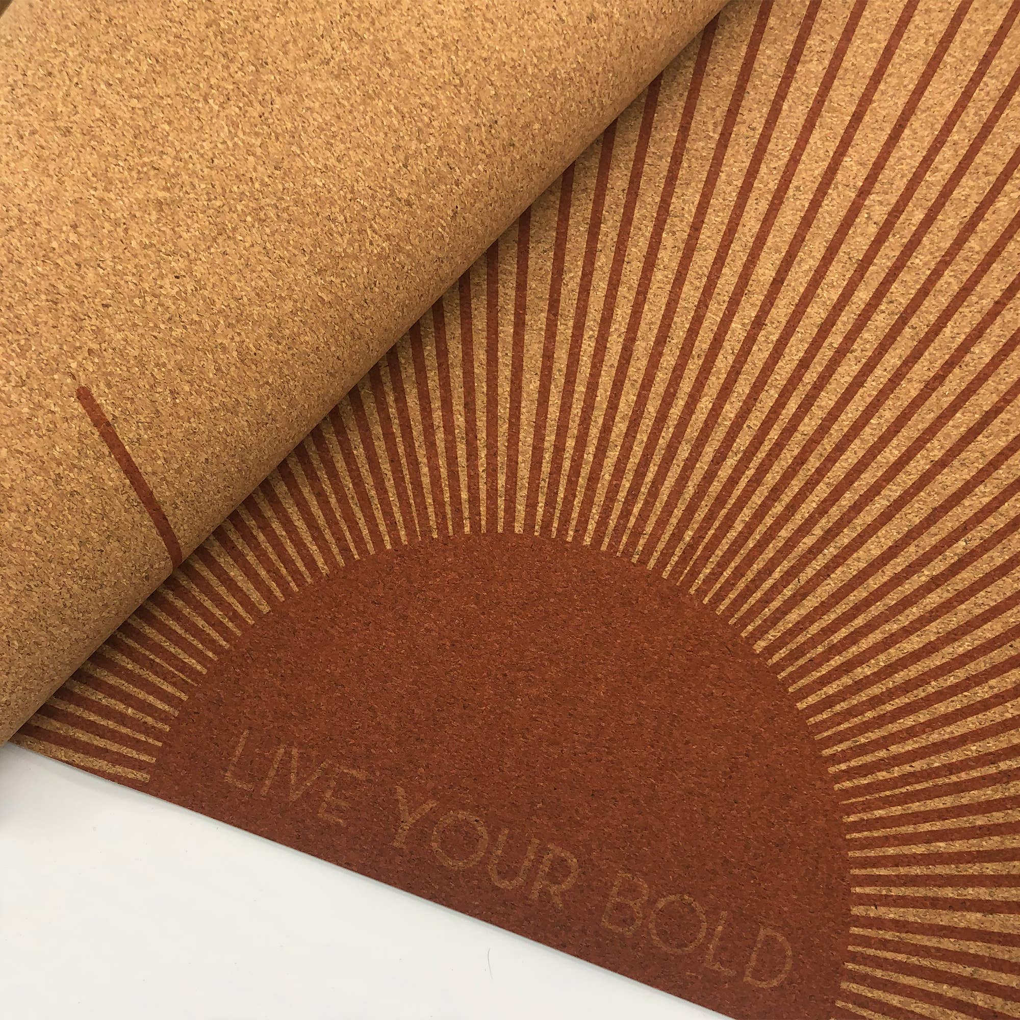 Boho Bold - Wholesale Yoga Mat - Cork Non-Slip Yoga and Workout Mats3