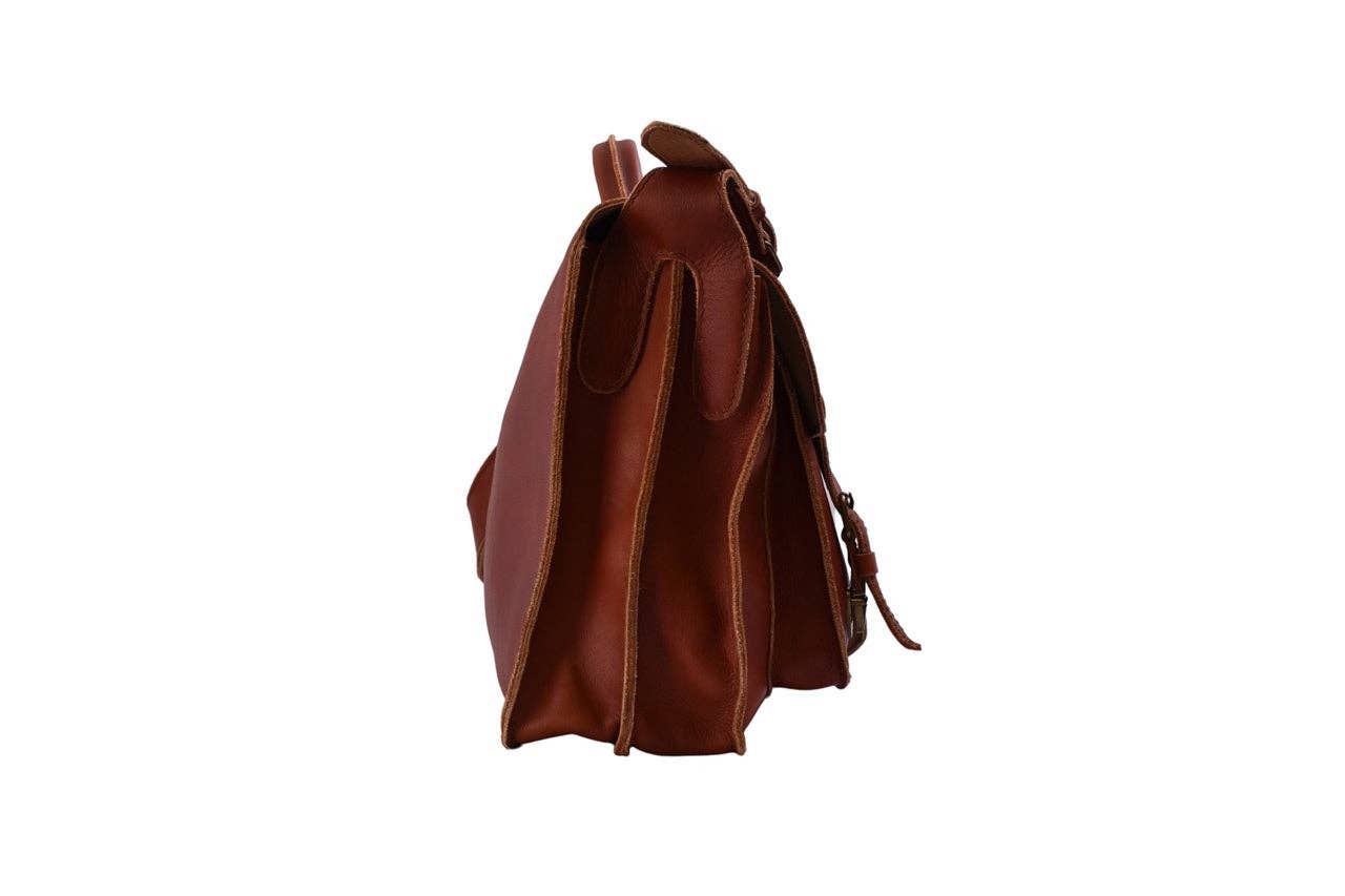 Lazarus Artisan Goods - Wholesale Briefcase - Unisex - Don Javier Briefcase | Leather Bag | Artisan Made | Ethical11