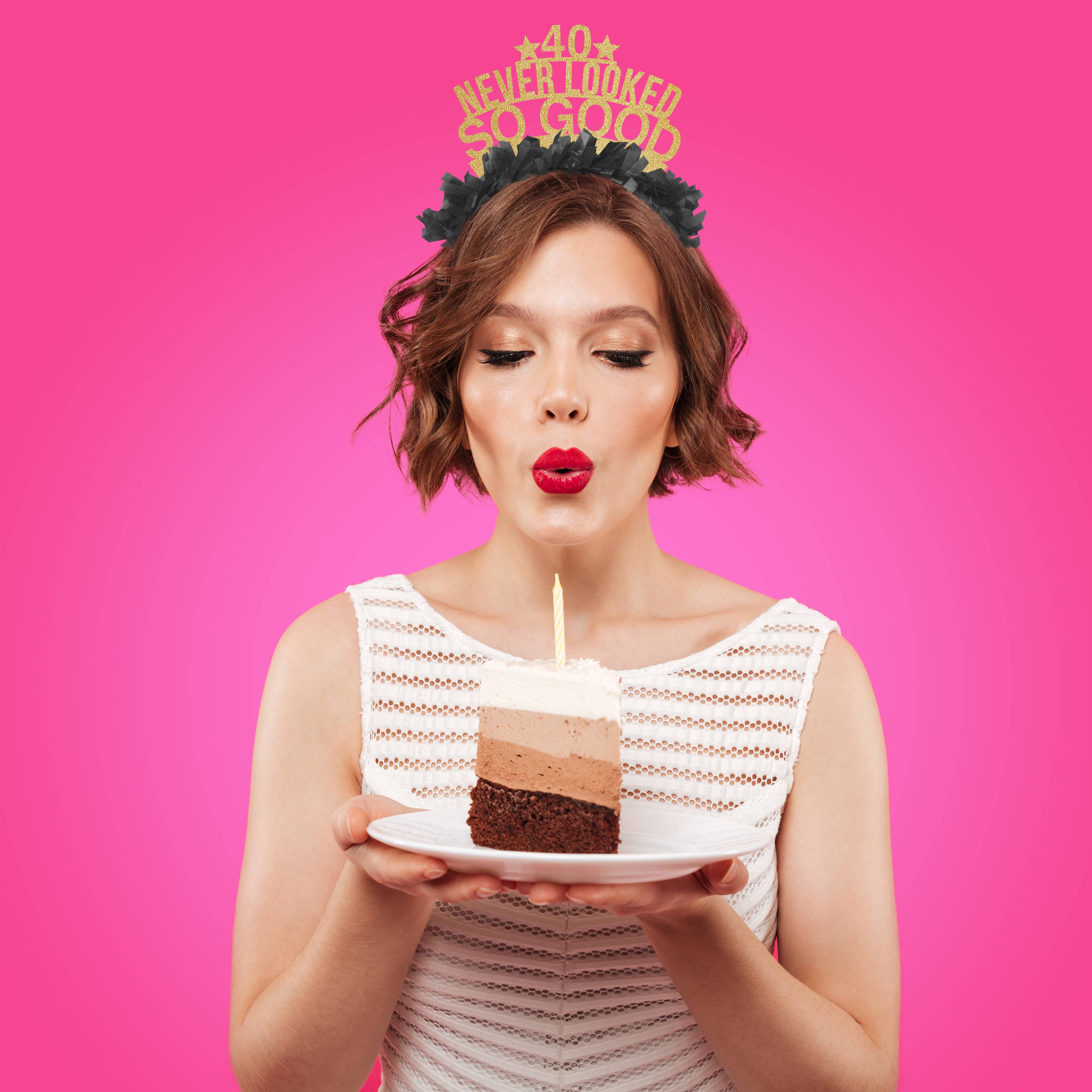 Festive Gal - Wholesale Party Hat/Crown - Birthday Milestone Party Headband for Adult1