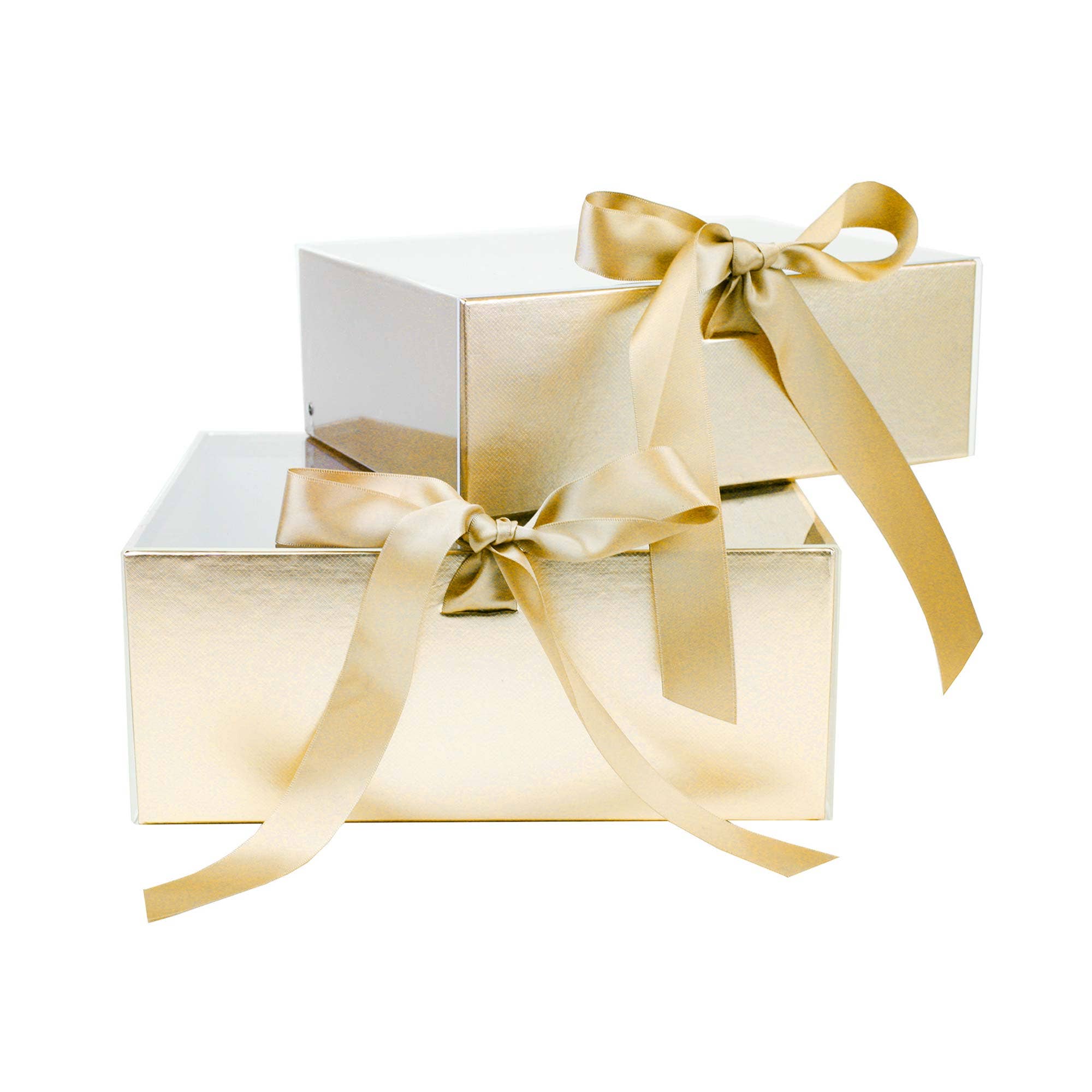 Emartbuy – Großhandel Geschenkboxen – Elegante Geschenkbox mit Klarsichtdeckel und Schleife für besondere Anlässe - 2er-Set9