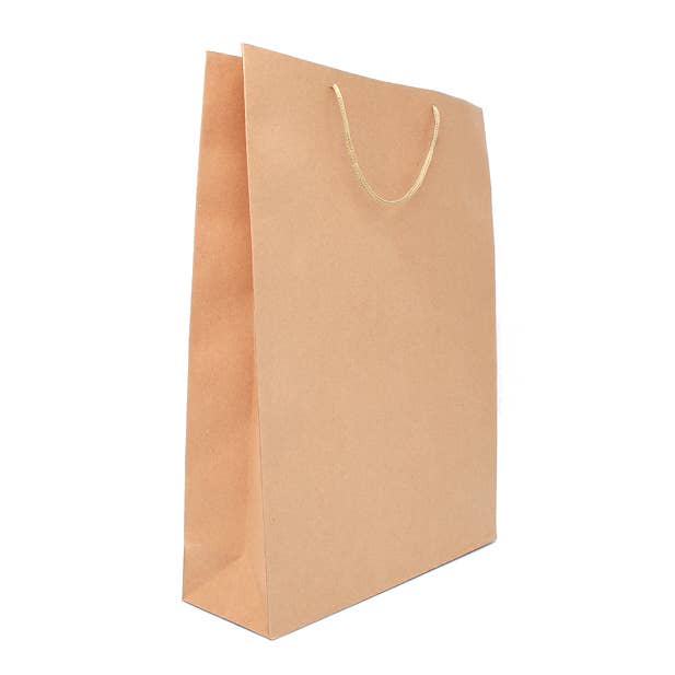 Inca UK – wholesale Gift bag – 42x32x10cm. Brown Kraft Paper Gift Bag1