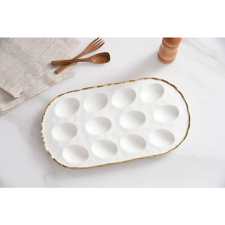 Pampa Bay - Wholesale Egg Cup/Holder - Oval Deviled Egg Tray3