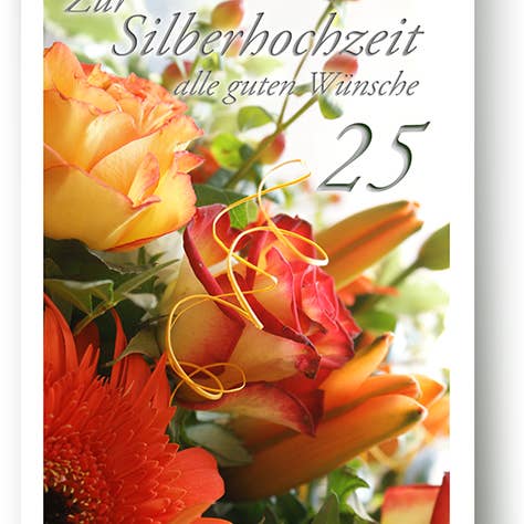 Biglietto d'auguri nuziale/in argento/739027 per la vendita all'ingrosso da parte di Yabué