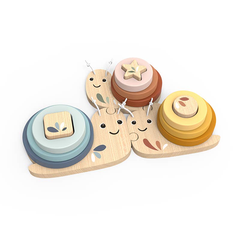 BTL Diffusion UK LTD – wholesale Wood toy – Child – Speedy Monkey Snail educational game4