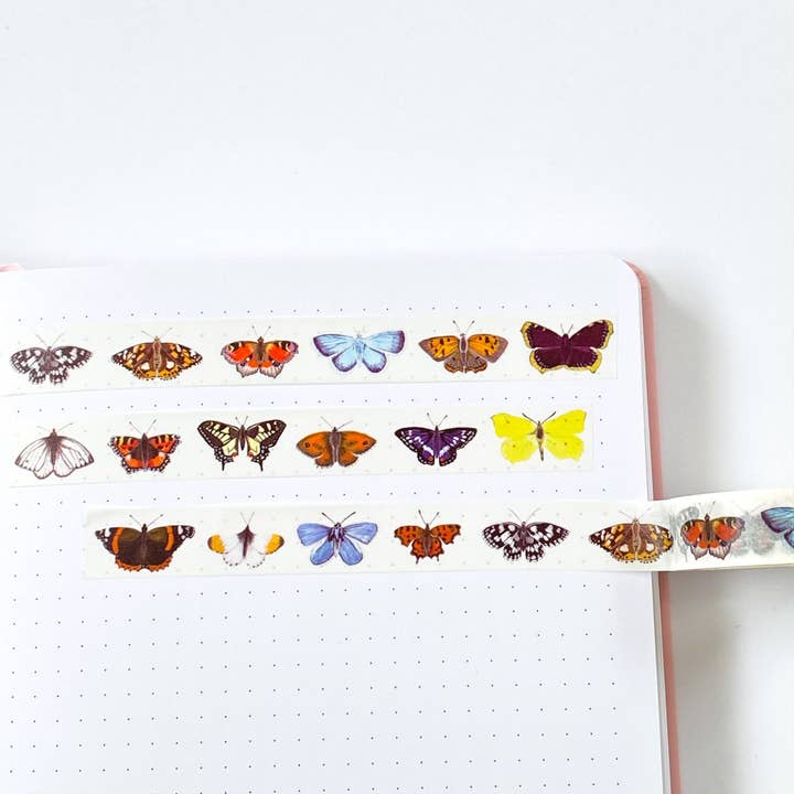 Sarah Frances - Wholesale Washi Tape - British Butterflies Washi Tape