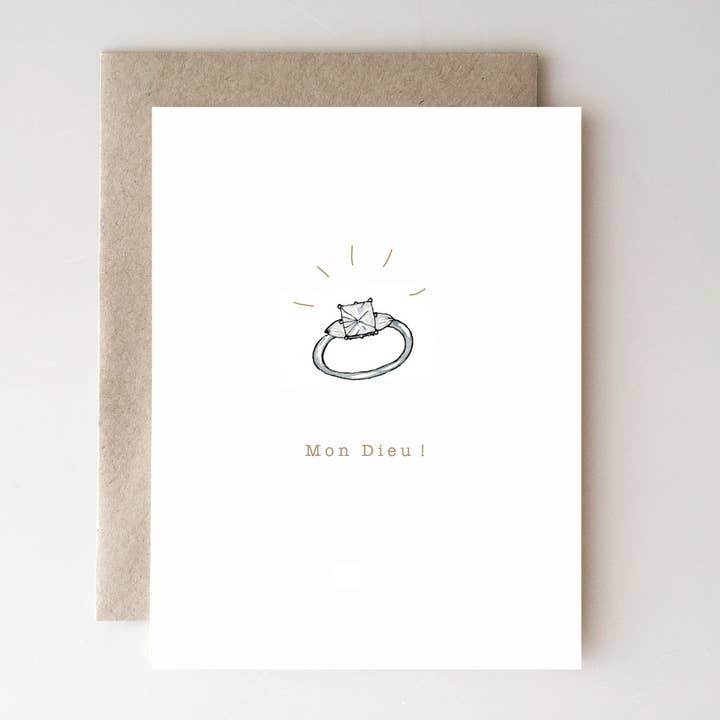 Min Gud! Forlovelseskort for engroshandel hos A v E H d e s i g n s