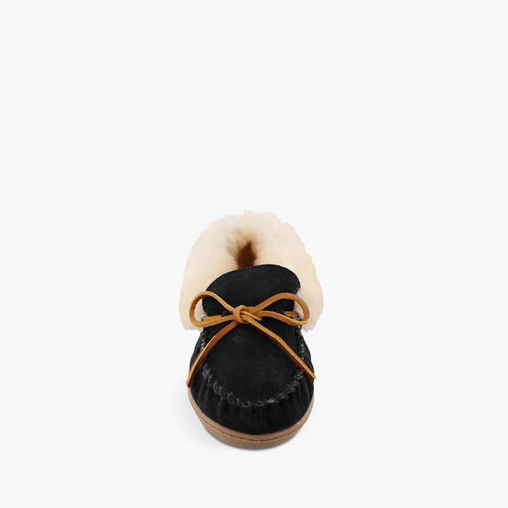 Minnetonka - Wholesale Slippers - Women's - Women's Alpine Cozy Sheepskin Suede Slipper House Shoe17
