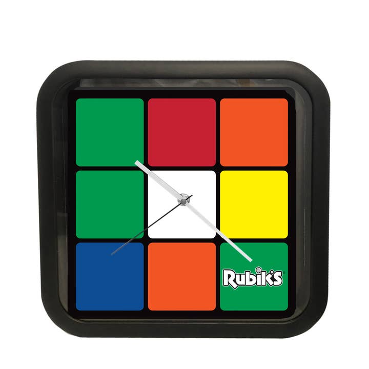 Rubik's Cube 11" Analog Wall Clock M3 - Fun to be Square for wholesale by Brand Partners Group