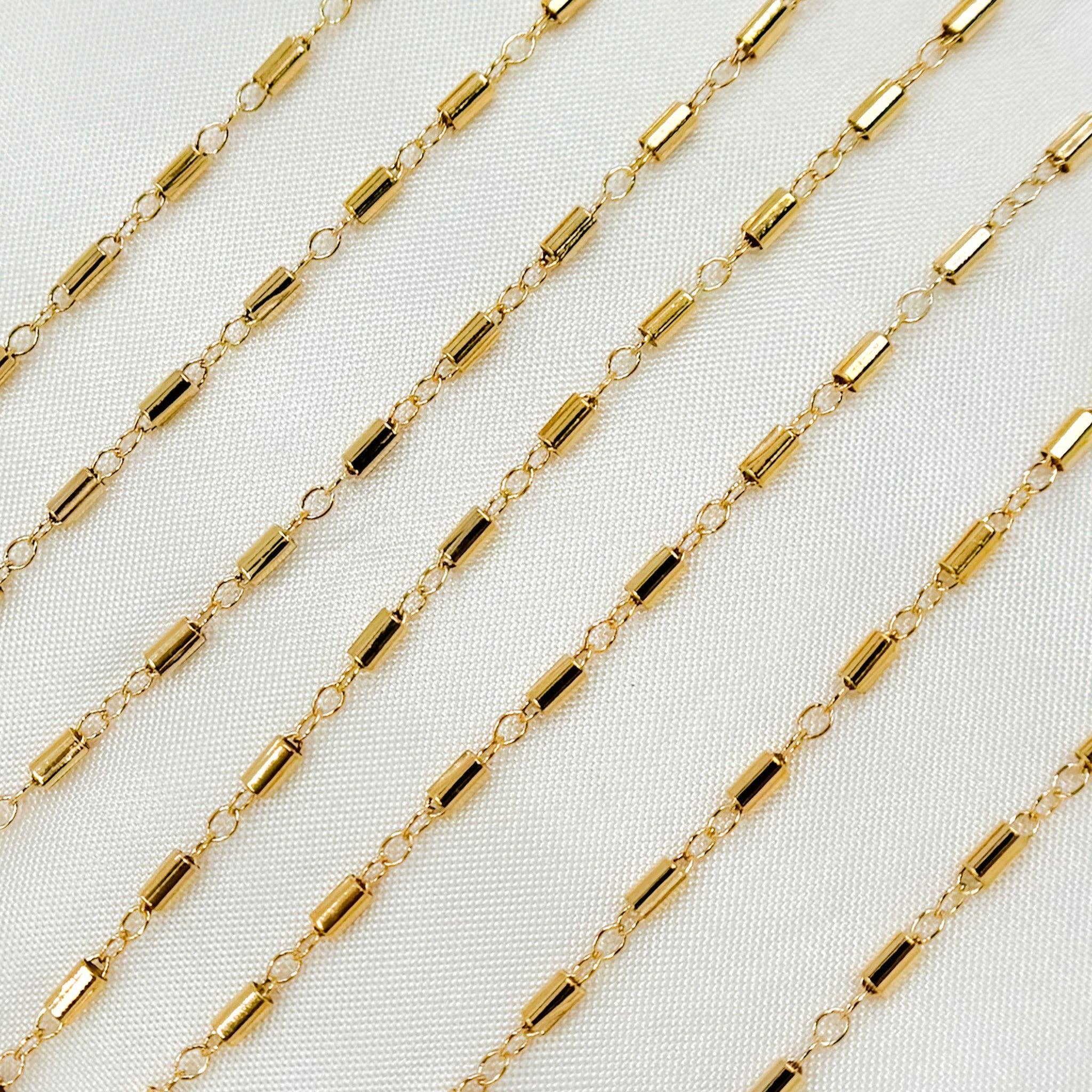 Jewels & Chains - Wholesale Schakelketting - 1121GF. 14K Goudgevulde Kabelbuis Ketting3