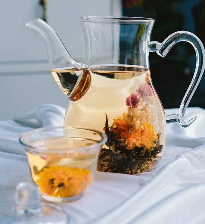 The Grateful Tea Co - Vente Thé en vrac - Variété de 9 thés verts de qualité supérieure à floraison différente2