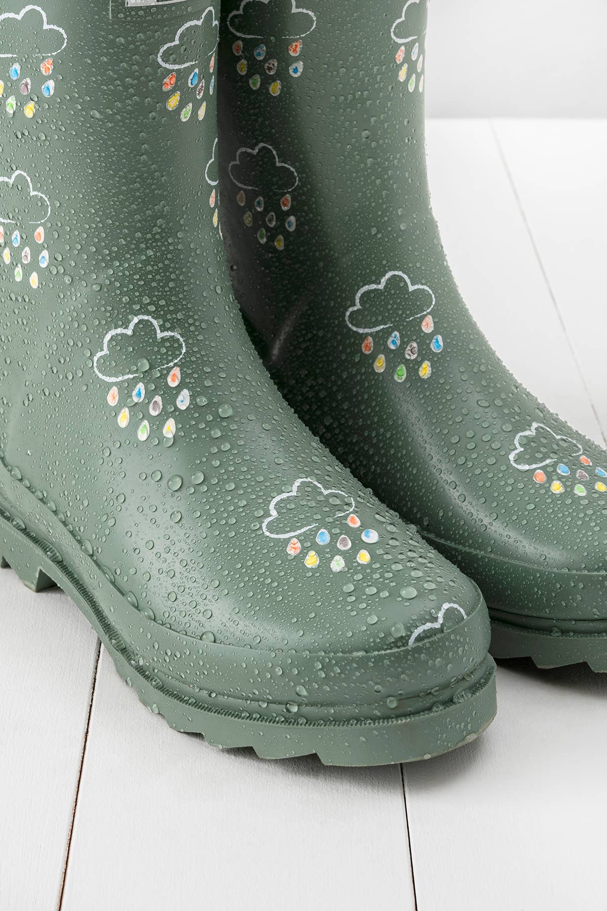 Grass & Air - Wholesale Rain Boots - Women's - Khaki Adult Colour-Changing Winter Wellies1