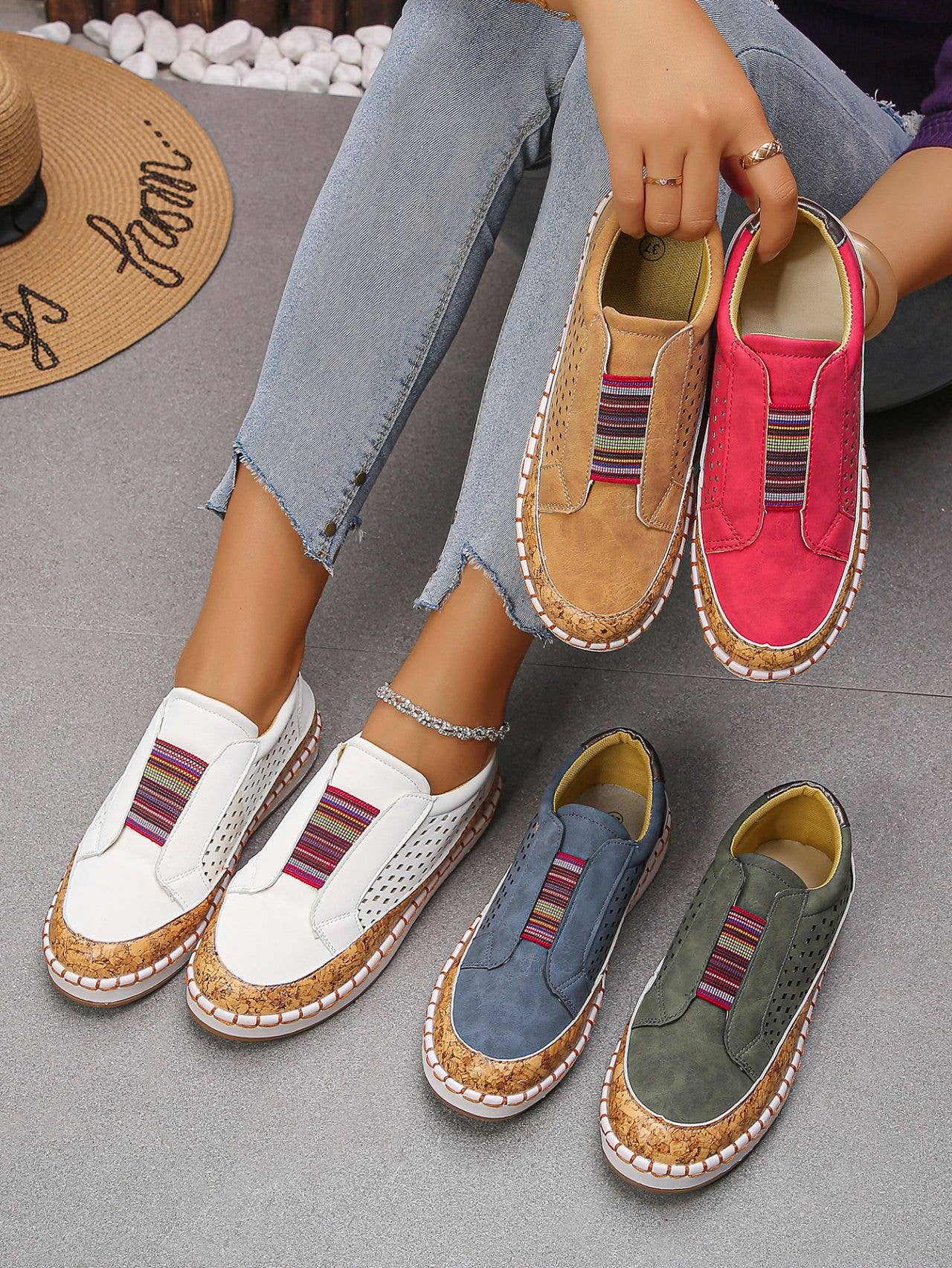 Comely Fashion - Wholesale Sandaal - Dames - Platte damesloafers casual schoenen1