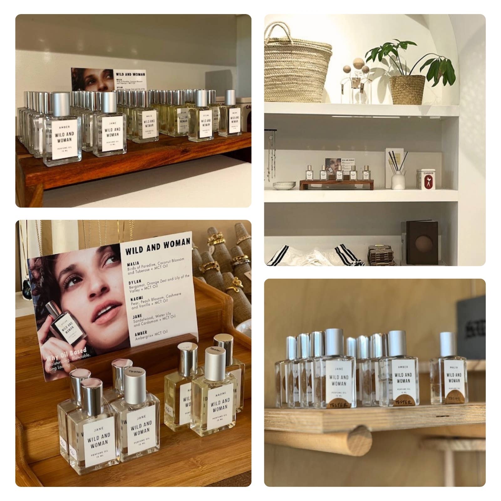 Wild and Woman Perfume - Wholesale Roll-On Fragrance - Jane Perfume Oil - The Child Of Nature - Santal Fragrances6