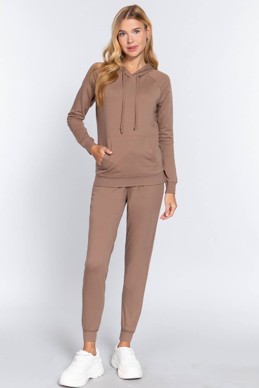 Active Basic | Active USA – calças de treino - Mulher por atacado – Calça jogger francesa Terry14