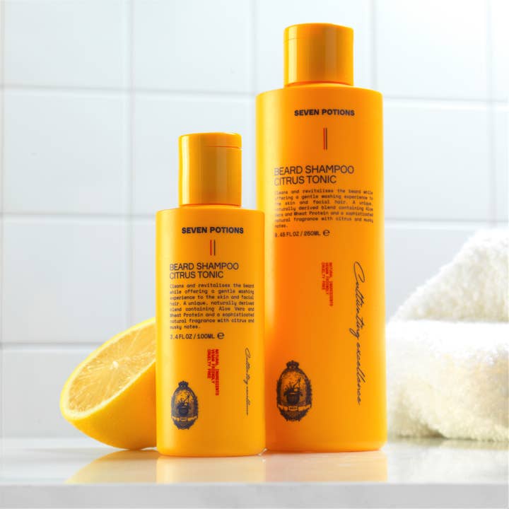 Seven Potions - Wholesale Beard Wash/Shampoo - Seven Potions Beard Shampoo