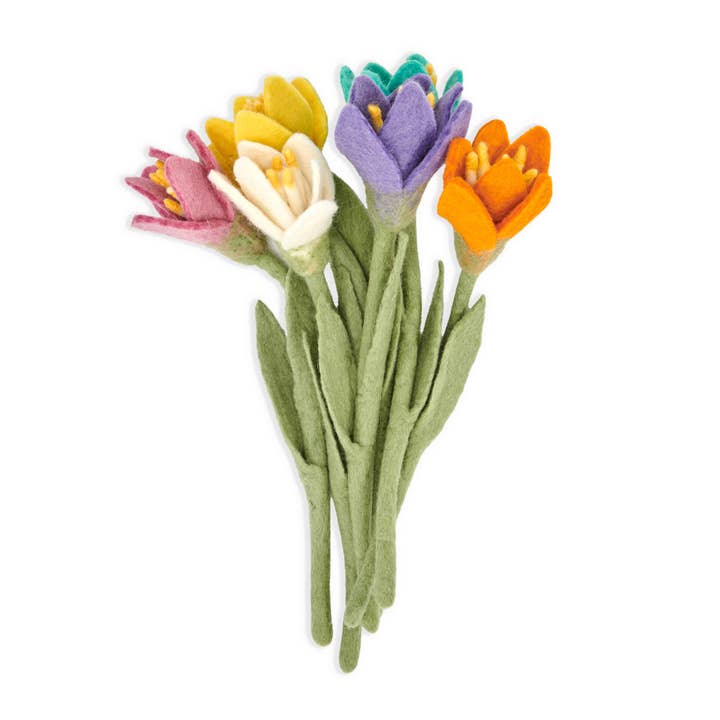 Global Goods Partners - Wholesale Artificial Flowers - Felt Crocus Flower7