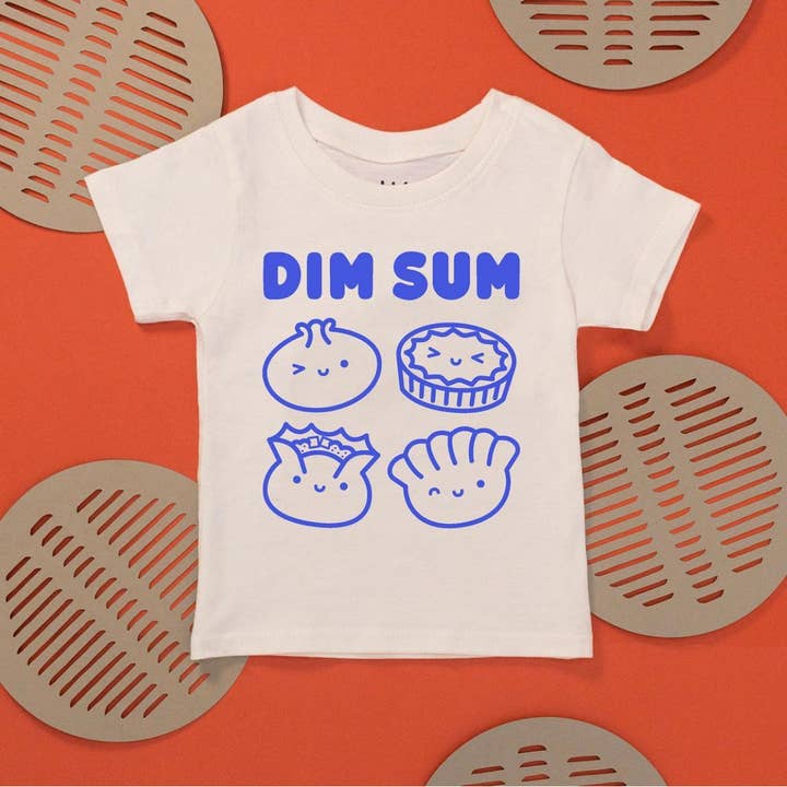 Mochi Kids - Wholesale Screen Printed T-Shirt - Kids - Kawaii Dim Sum Kid's Graphic Tee