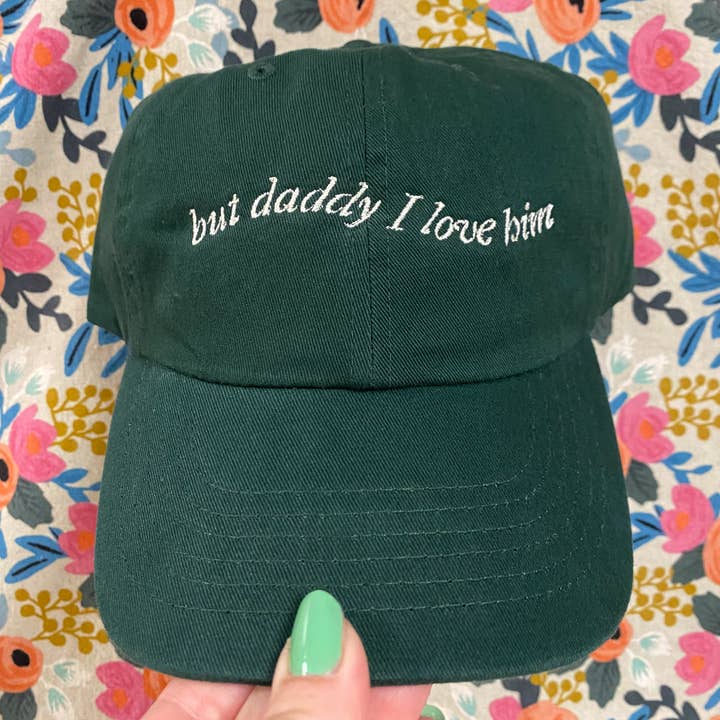 Hat & Rabbit - Wholesale Baseball Cap - Women's - But Daddy I Love Him, Tortured Poets Relaxed Fit Hat0