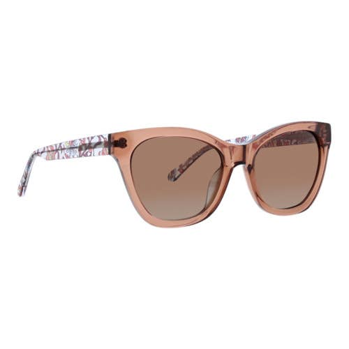 Vera Bradley Eyewear - Wholesale Sunglasses - Women's - Santa Ynez Marrakesh Vines Cream Polarized Sunglasses