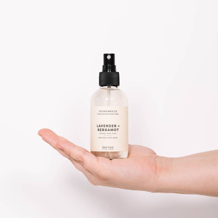 Calyan Wax Co. - Wholesale Room & Linen Spray - Lavender + Bergamot - Room Spray