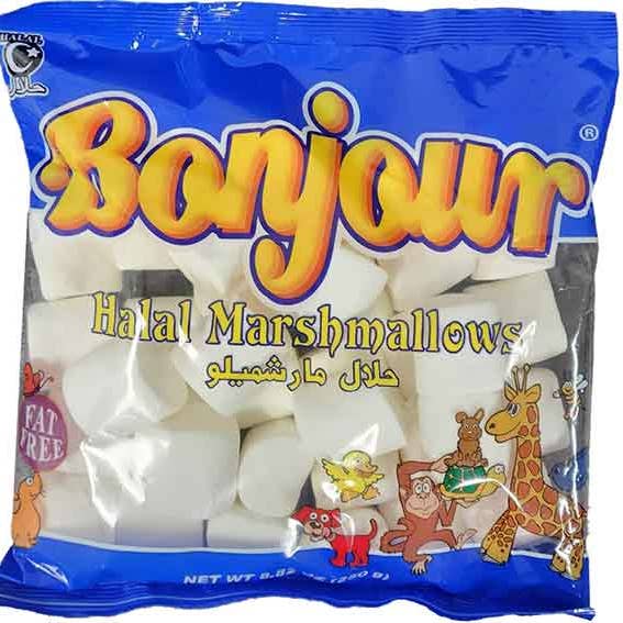 Hudson Meat Company - Wholesale Marshmallow - MARSHMALLOW WHITE HALAL - BONJOUR