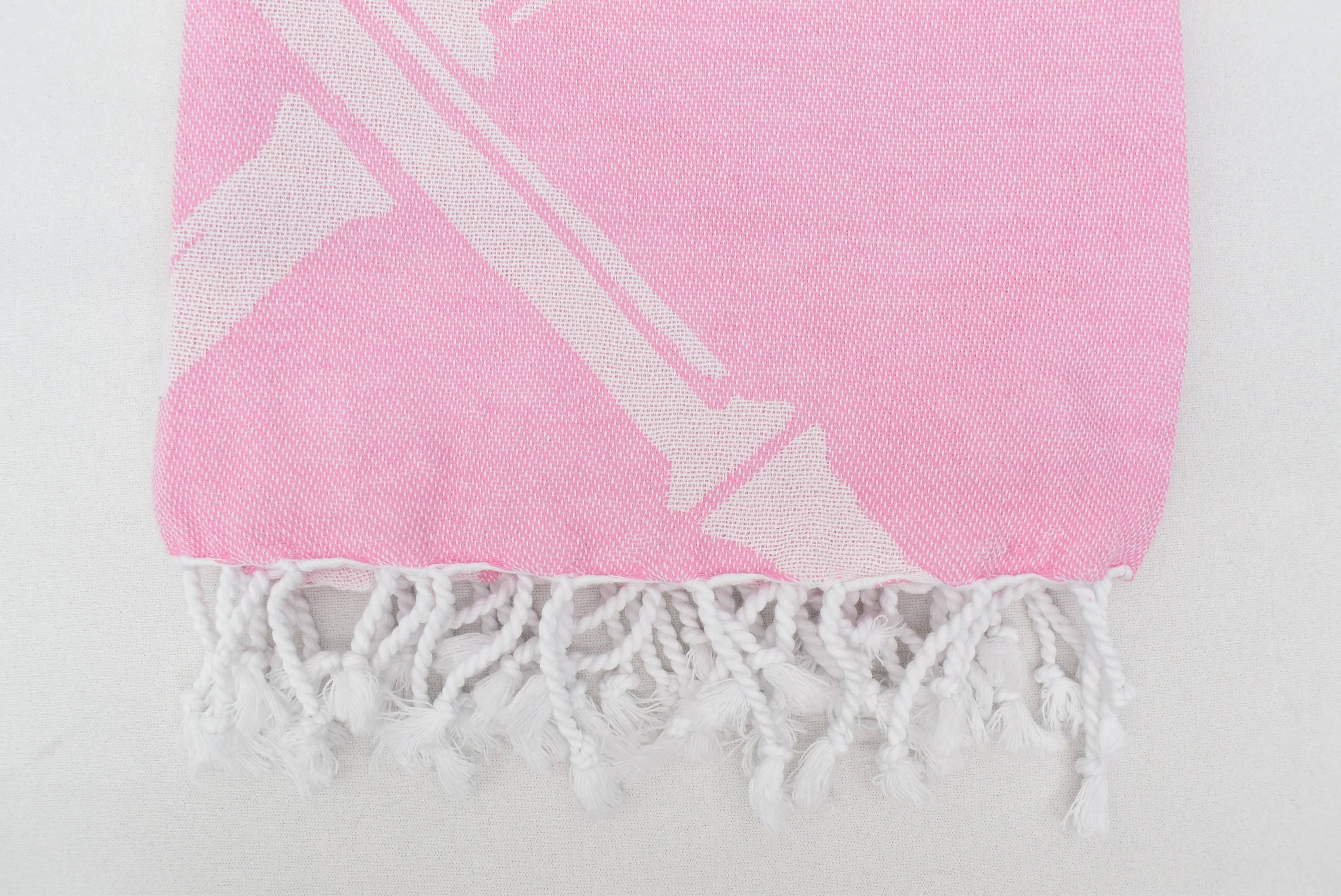 Organic Turkish Towels - Wholesale Beach Towel - Pink Towel, Ultra-Soft Turkish Towel, 40x70 Beach Towel7