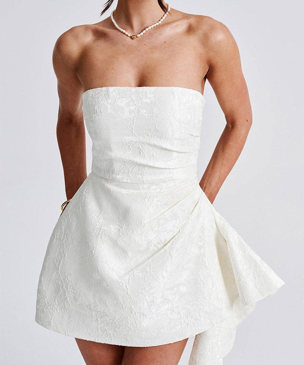 Aria Romance - Vendita all'ingrosso Abito da sera - Donna - Abito da Sera con Scollo Profondo6