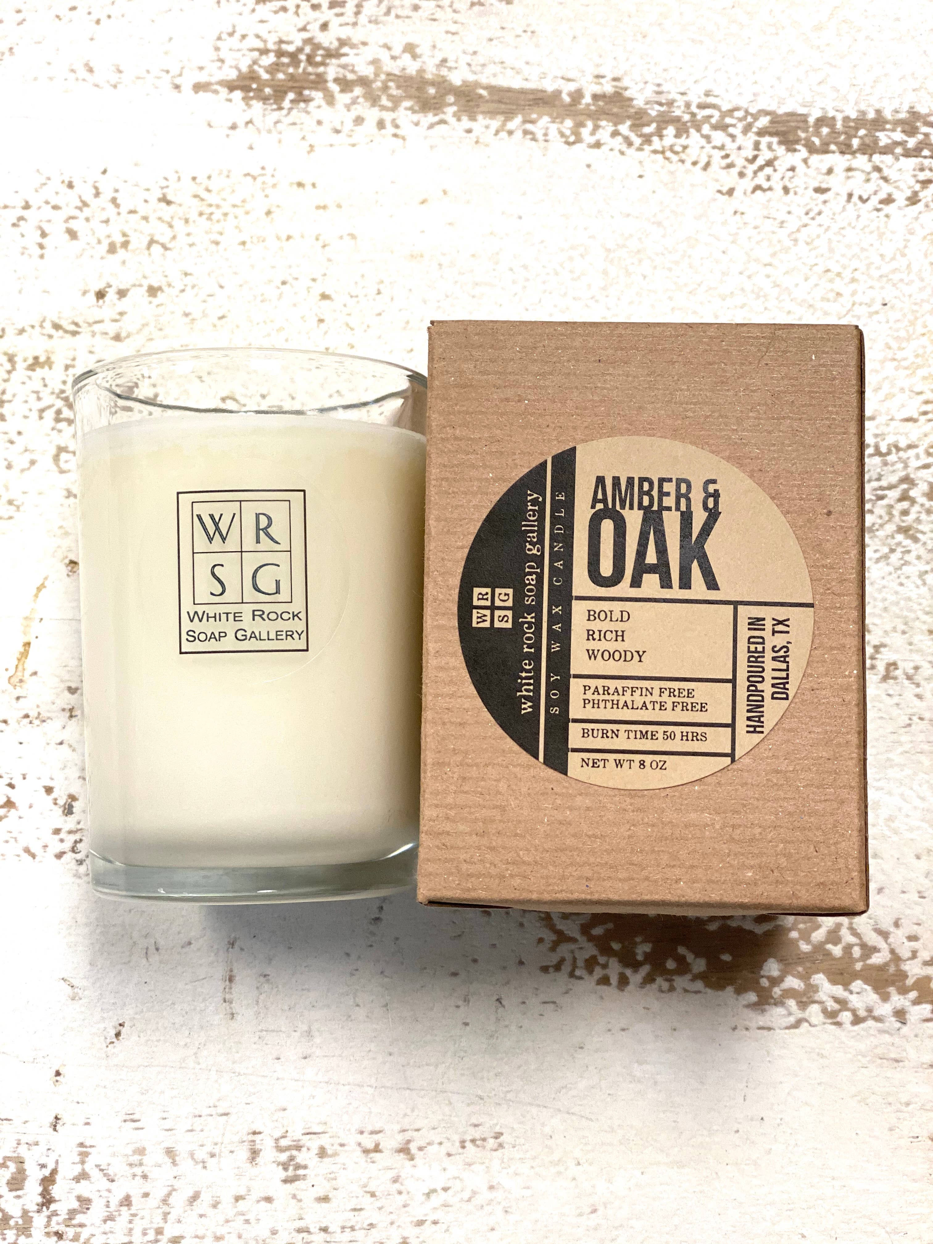 White Rock Soap Gallery - Wholesale Jar/Filled Candle - Candle 8 oz Soy Wax