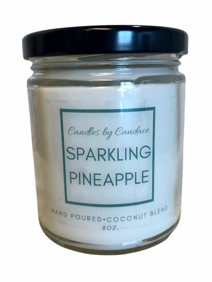 Sparkling Pineapple - Geurkaars - Groothandel voor wholesale door Candles by Candace LLC