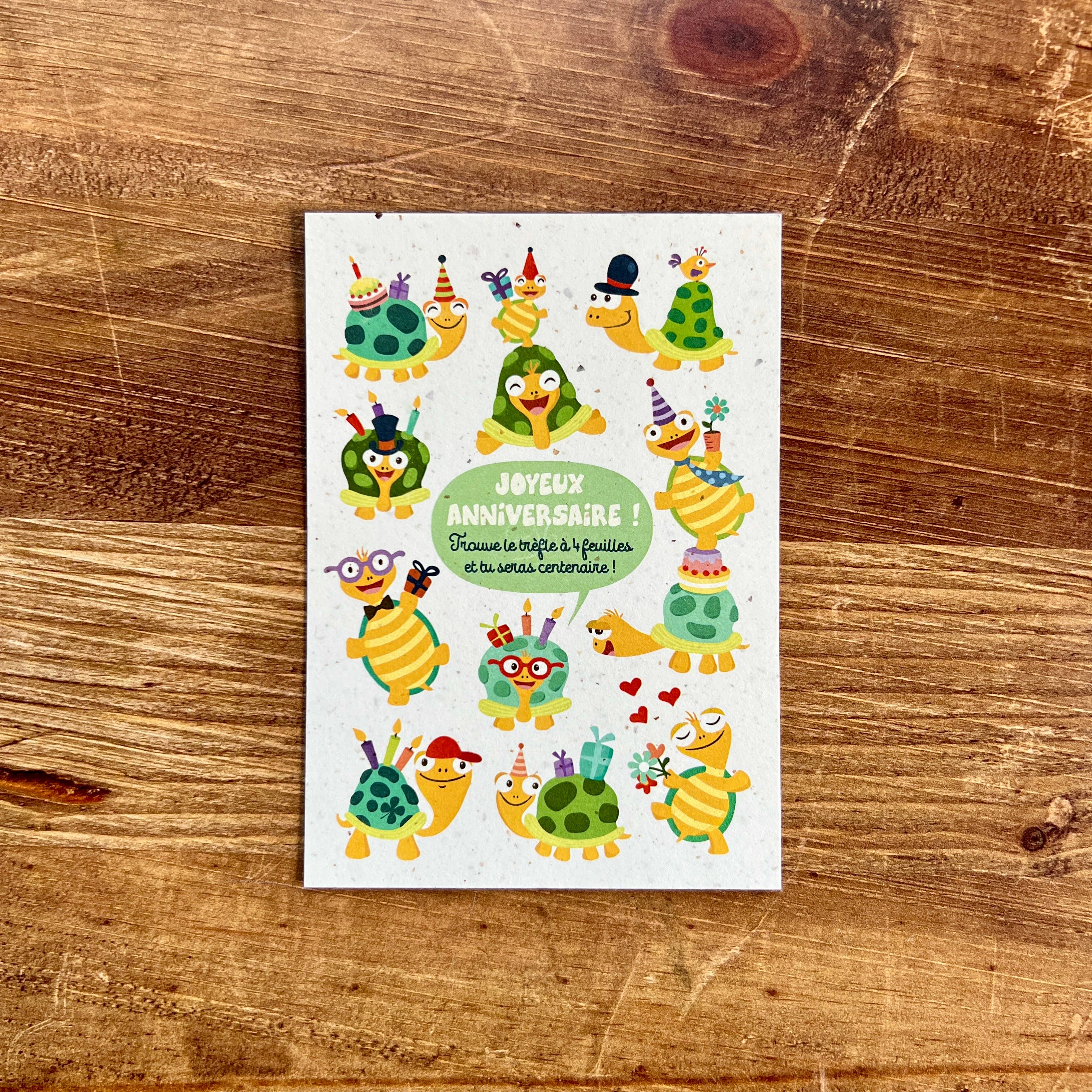 Les cartes de Lulu - Venta al por mayor Tarjetas de cumpleaños - Postal ilustrada de cumpleaños tamaño A6 para niños0