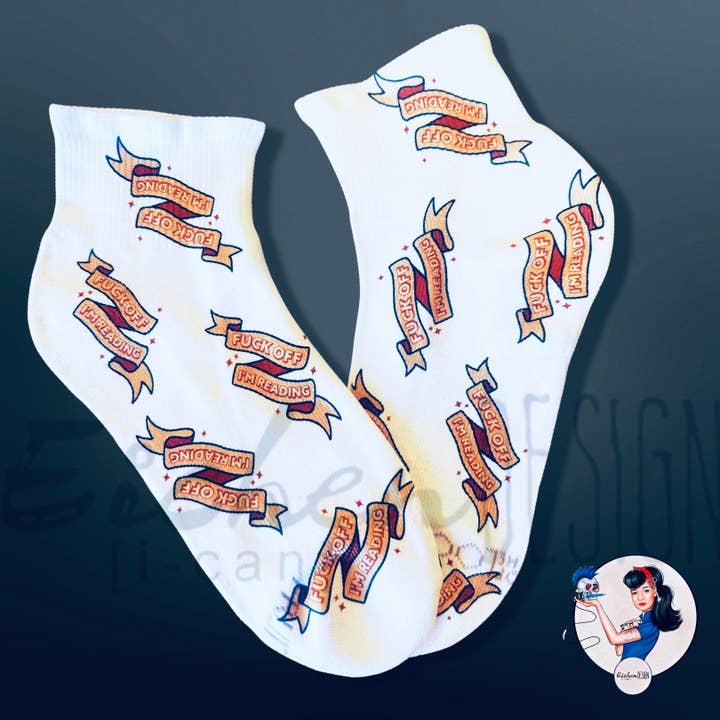 Sokken - Rot op, ik lees voor wholesale door Eichendesign