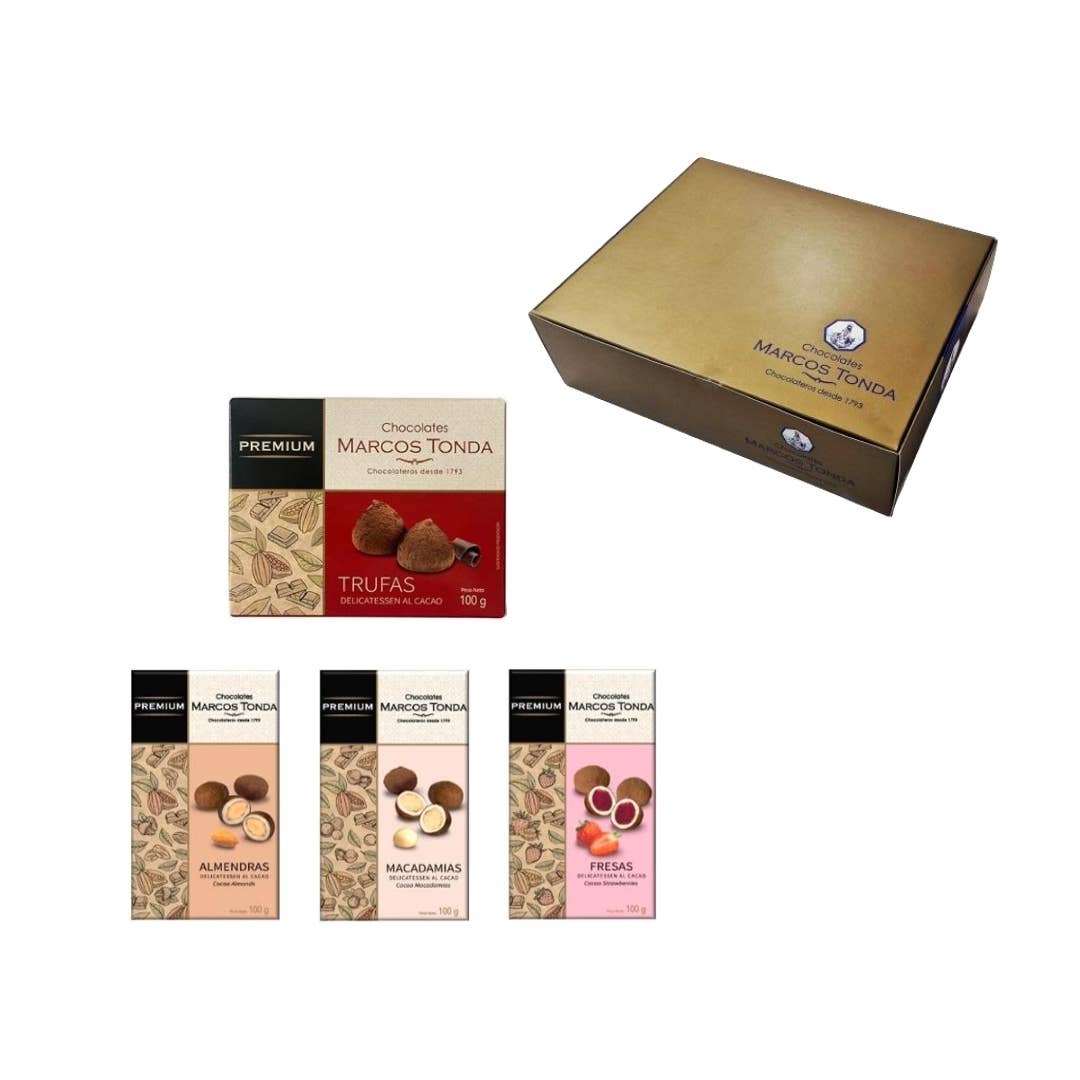 Chocolates Marcos Tonda - Wholesale Chocolate Box - Delicatessen Selection0