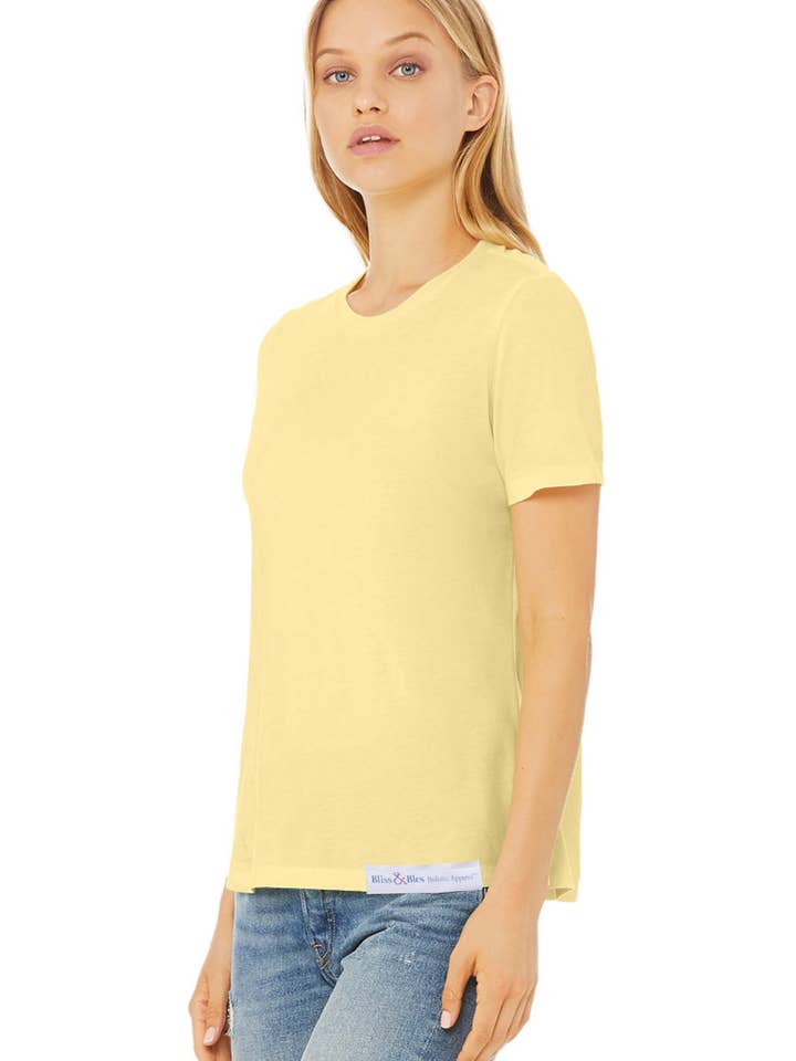 Citrine Infused - Women's Relaxed Crew for wholesale by Bliss and Bles Apparel