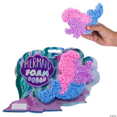 Fun Express - Wholesale Stress Relief Ball/Dough - MERMAID FOAM DOUGH (PC/BC, 6BC)1