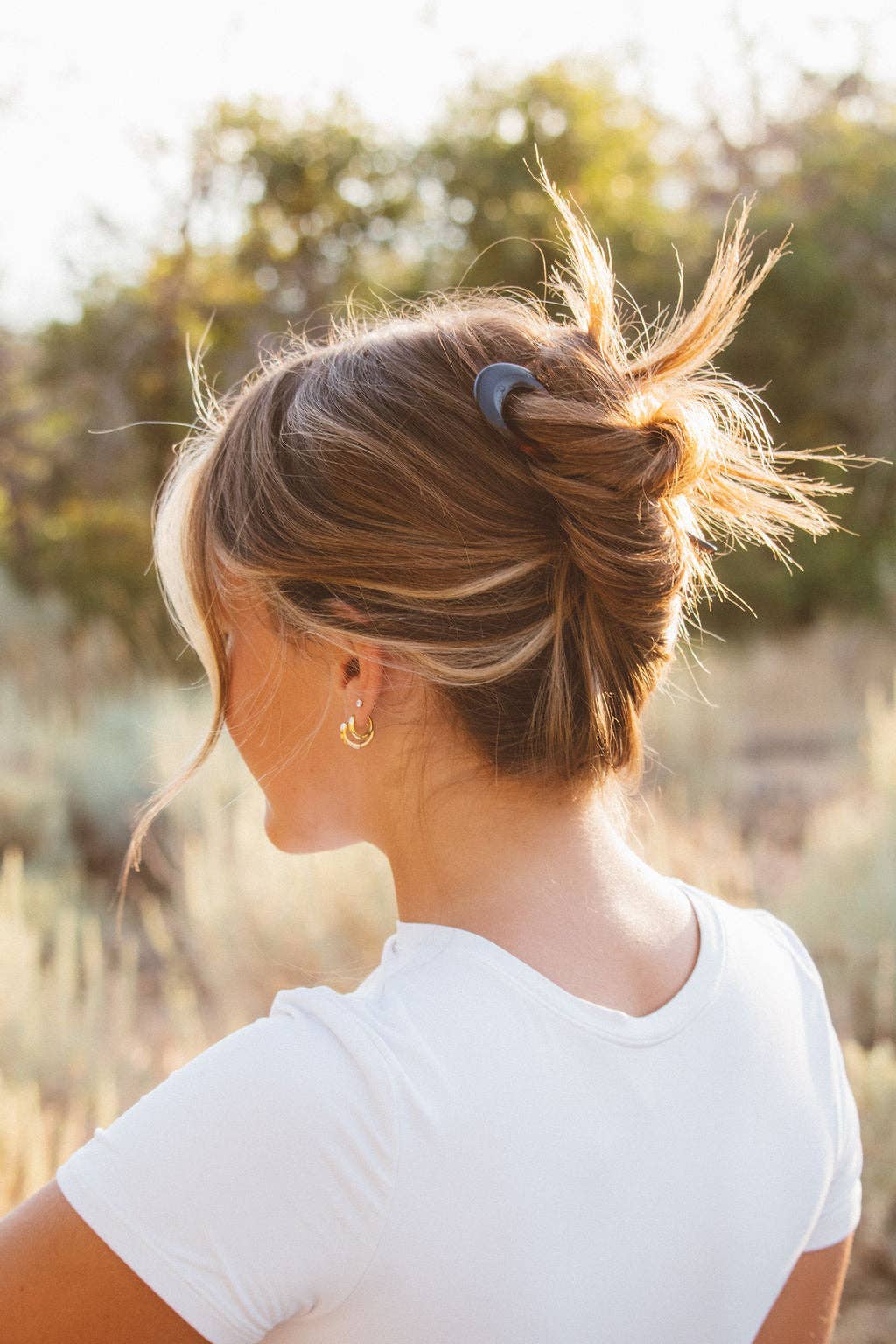 Shop Andi - Wholesale Hair Clip - Women's - Glossy Wavy Hair Fork2