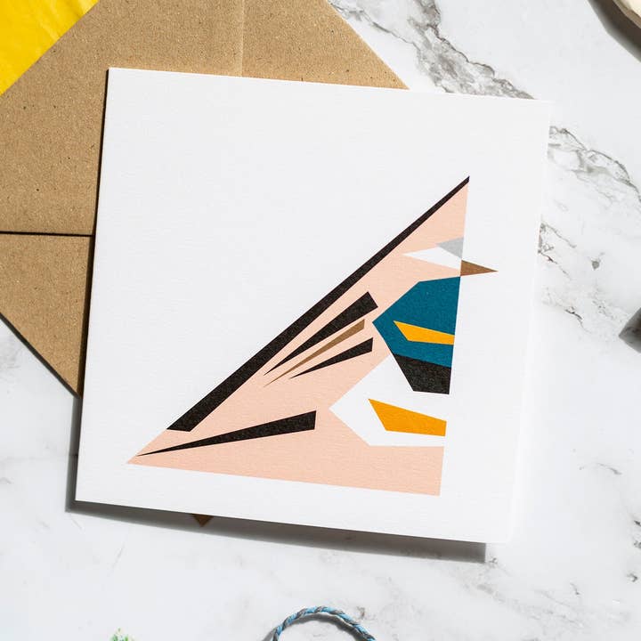 Petite carte - Gorgebleue pour la vente par Twenty Birds
