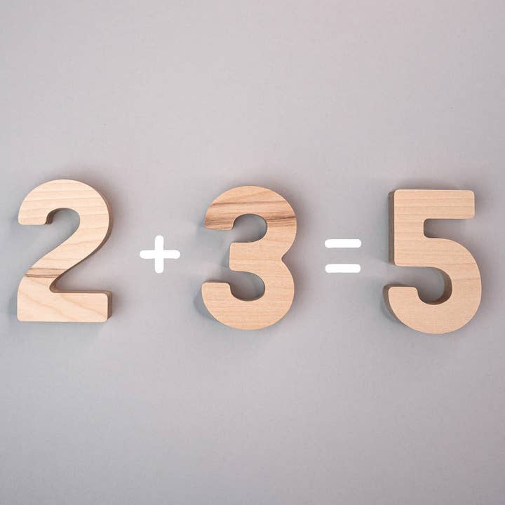 Flockmen - Wholesale Wood Toy - Kids - Flockmen Wooden Numbers (1-10)4